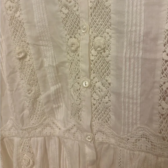 Doen Phoebe Dress in Salt - Picture 9 of 10